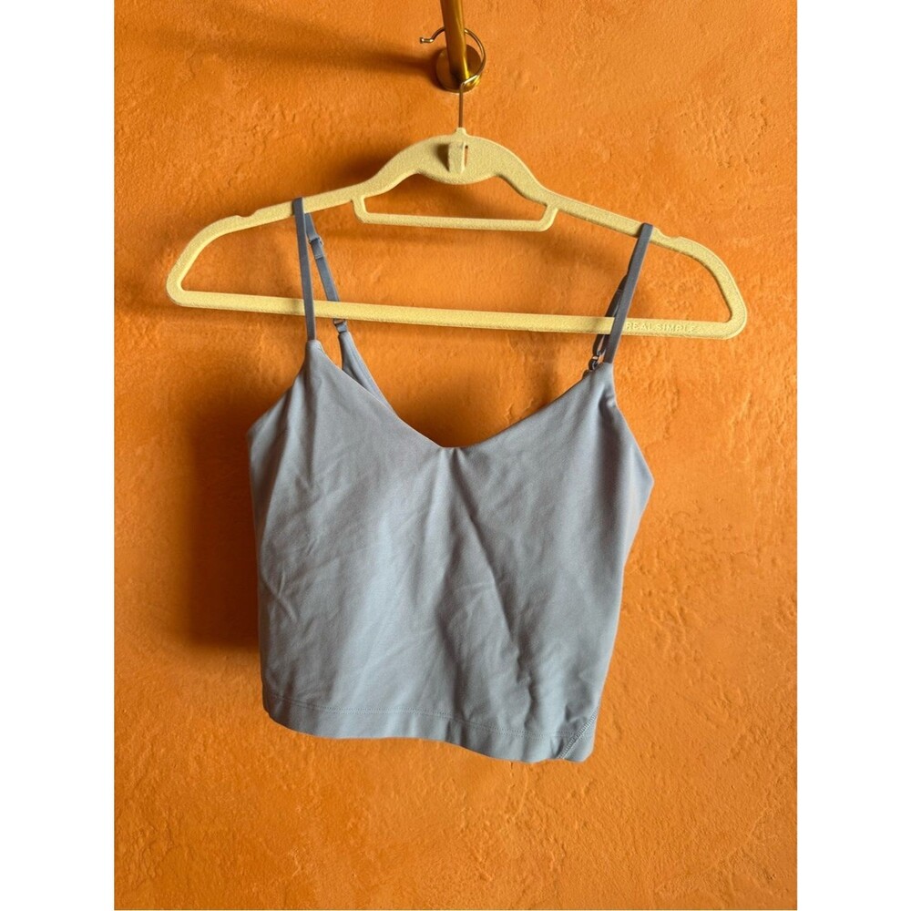 lululemon athletica Light Blue Strappy Sports Bra Tank